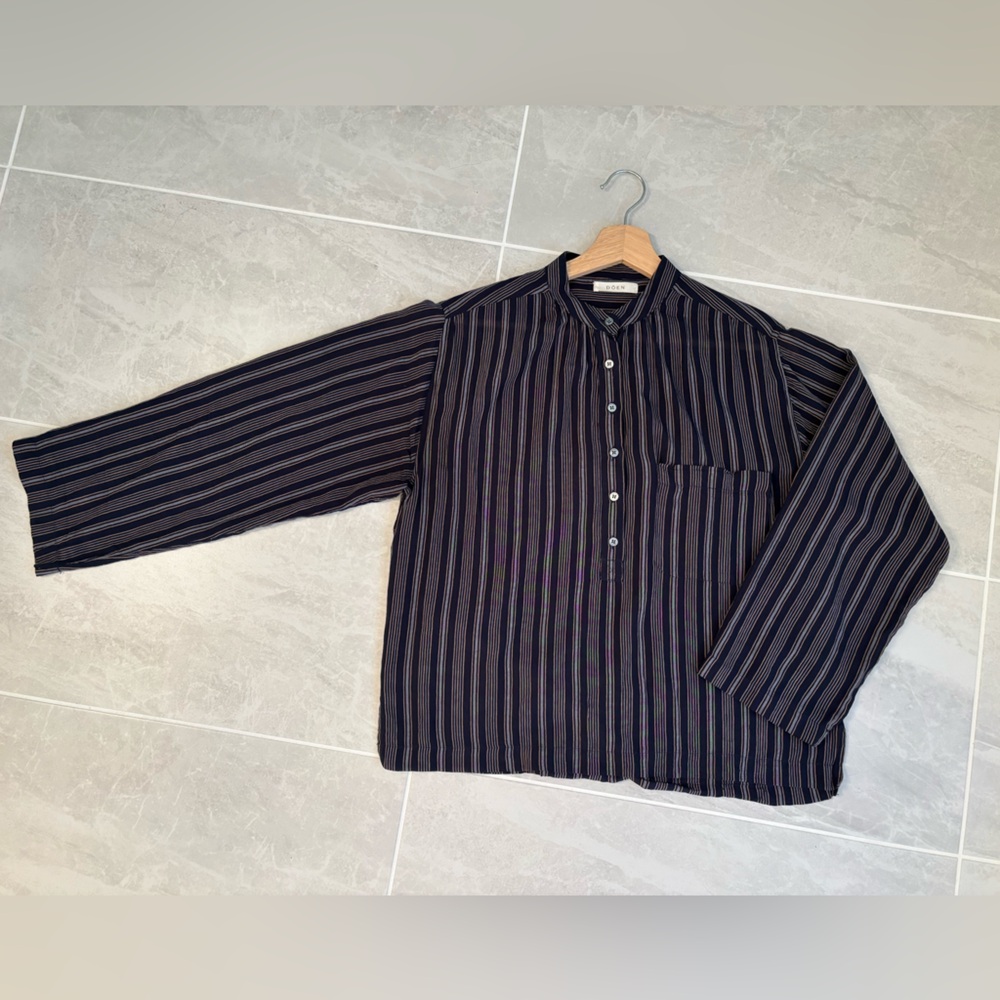 Doen Oakley Top in Sorrento Stripe - Picture 7 of 12